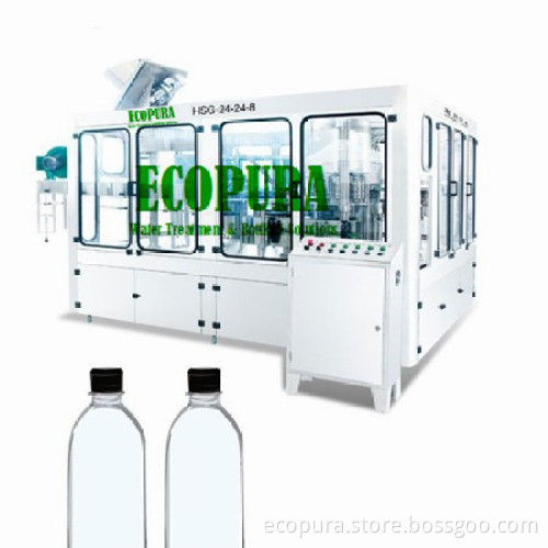 Bottled Water Filling Machine 3-in-1 Monobloc 8000b/H